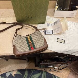 Gucci GG Supreme Canvas Jackie 1961 Shoulder Bag Mini